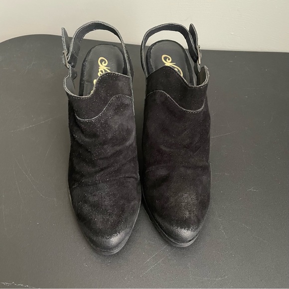 Naughty Monkey Women's Arizona Suede Distressed
Mule Slingback Pump Black Size 8 - Picture 7 of 12